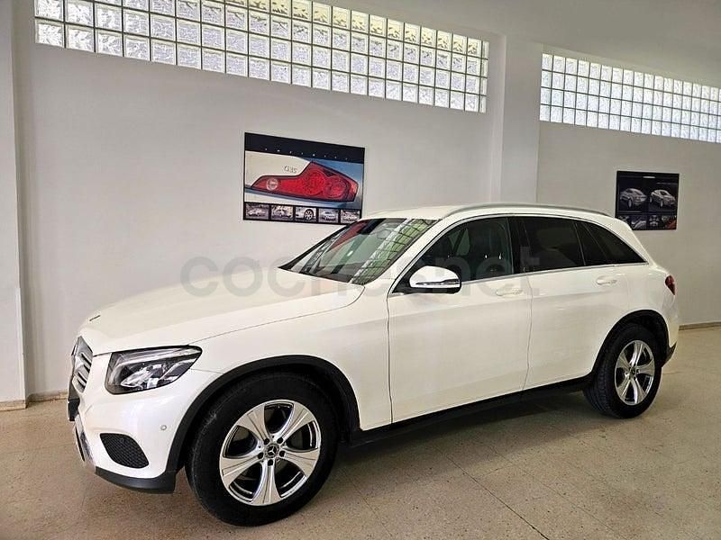 Usado Mercedes GLC220 170 CV (125 kW) 2017 Blanco SUV