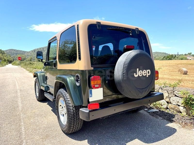 Usado Jeep Wrangler 177 CV (130 kW) 2003 Verde SUV