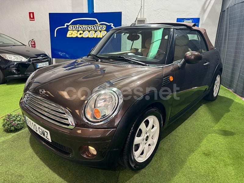 Marrón Usado 2009 Mini Cooper Cabriolet Descapotable | 7500 € (Precio justo) - Imagen 1/4