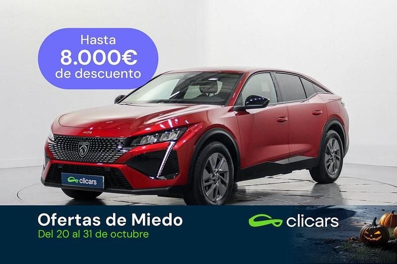 Rojo Usado 2024 Peugeot 408 Allure Berlina | 28.490 € (Precio justo) - Imagen 1/4