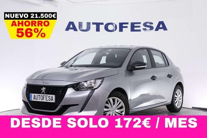 Gris Usado 2020 Peugeot 208 Utilitario | 9450 € (Buen precio) - Imagen 1/3