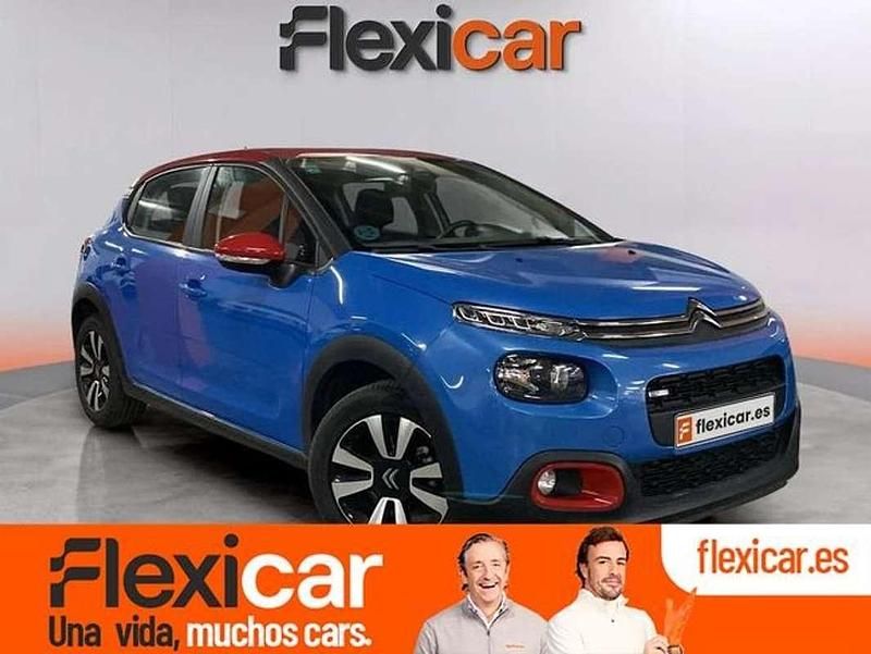 Azul Usado 2017 Citroën C3 Feel Utilitario | 8490 € (Precio justo) - Imagen 1/4