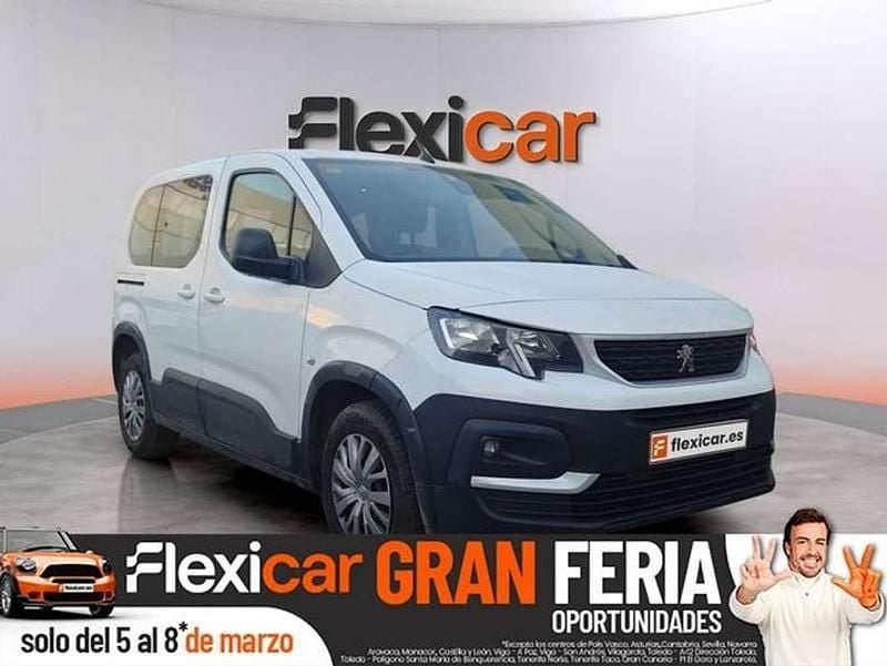 Usado Peugeot Rifter Active 102 CV (75 kW) 2020 Blanco Monovolumen