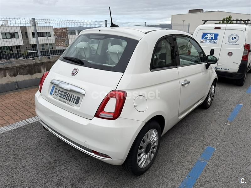 Usado Fiat 500 Lounge 69 HP (50 kW) 2019 Branco Sedan