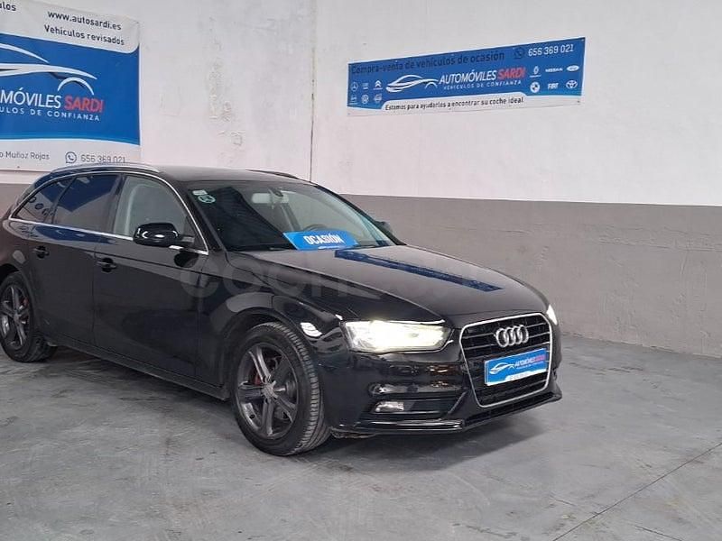 Usado Audi A4 177 CV (130 kW) 2012 Negro Familiar