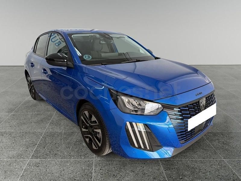 Usado Peugeot 208 Allure 100 CV (73 kW) 2024 Azul Utilitario