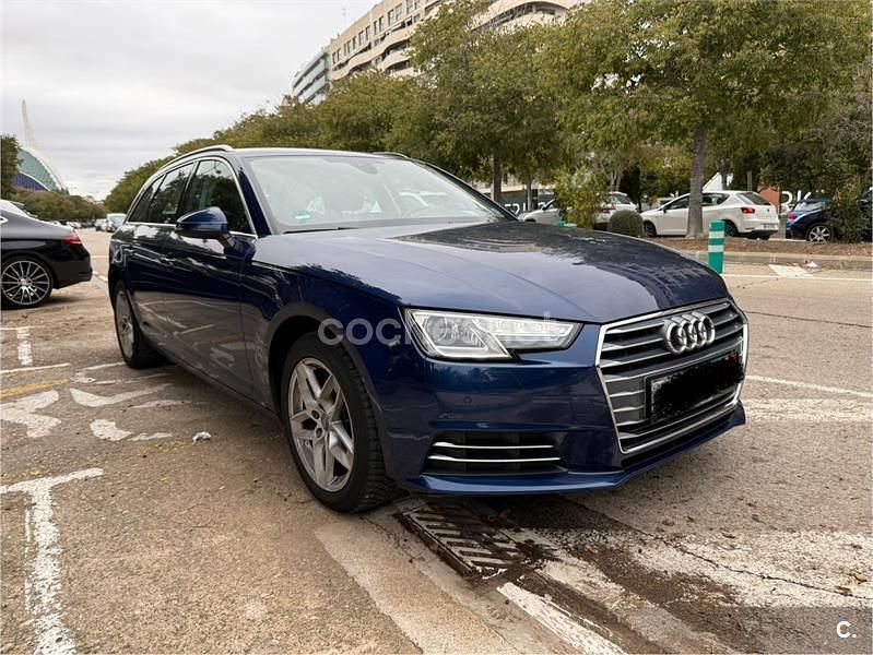Azul Usado 2018 Audi A4 Advanced Familiar | 19.499 € (Precio justo) - Imagen 1/4