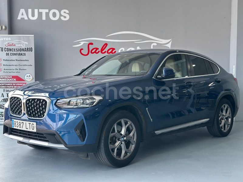 Azul Usado 2021 BMW X4 xLine SUV | 44.500 € (Un poco caro) - Imagen 1/4