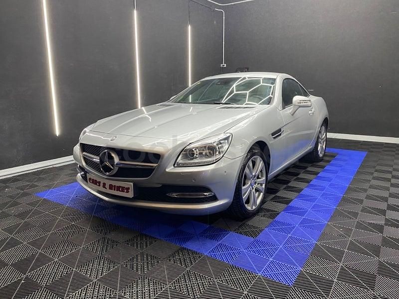 Gris / plata Usado 2013 Mercedes SLK200 Descapotable | 22.995 € (Buen precio) - Imagen 1/4
