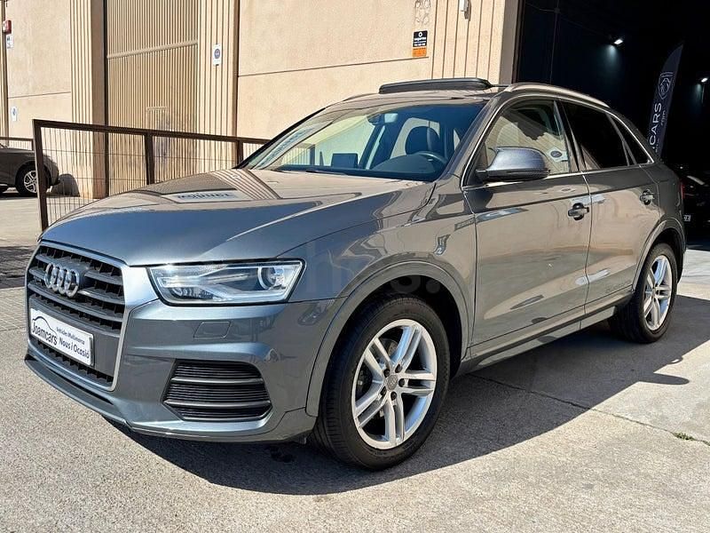 Usado Audi Q3 150 CV (110 kW) 2016 Gris / plata SUV