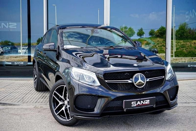 Usado Mercedes GLE350 258 CV (189 kW) 2017 Negro Coupe