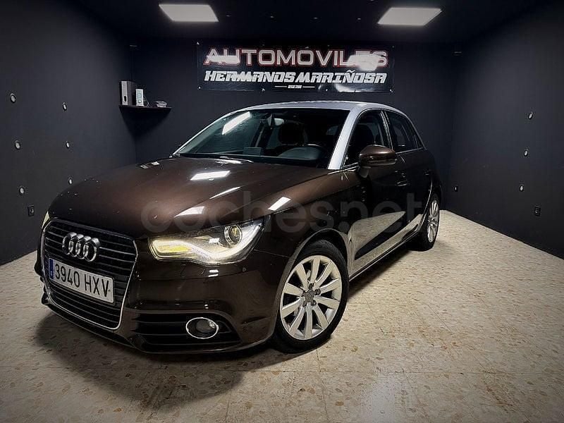 Usado Audi A1 Sportback 90 CV (66 kW) 2014 Marrón Utilitario