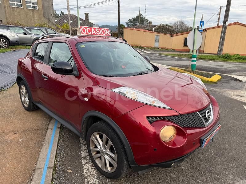 Usado Nissan Juke Visia 110 CV (80 kW) 2011 Granate SUV