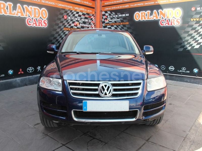 Usado VW Touareg 313 CV (230 kW) 2008 Azul SUV