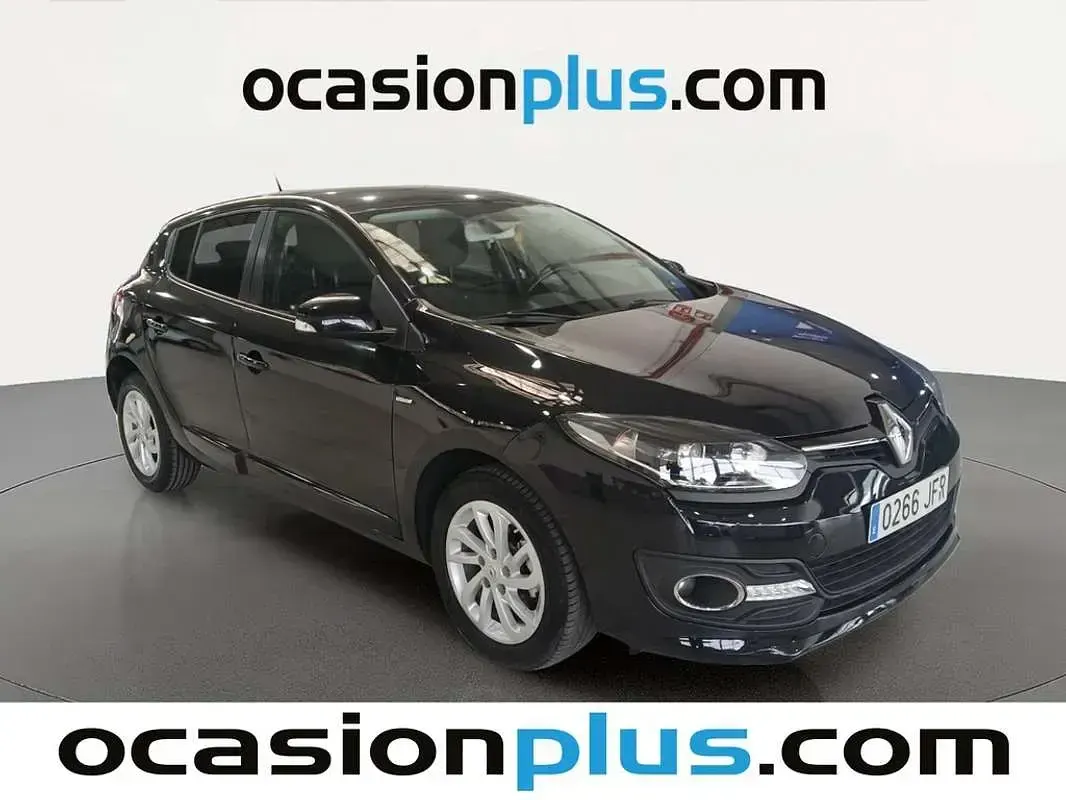 Usado Renault Mégane LIMITED 95 CV (69 kW) 2015 Negro Utilitario