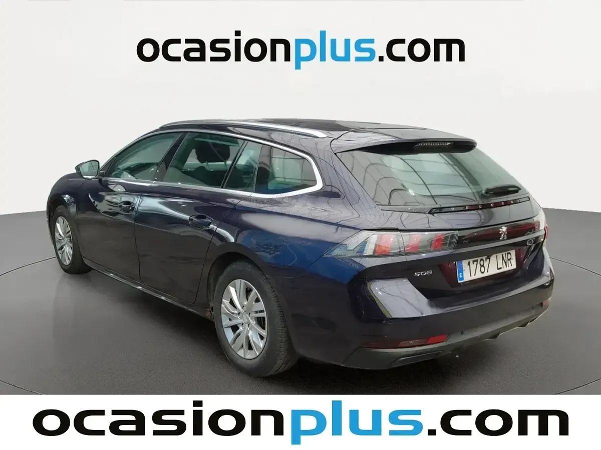 Usado Peugeot 508 Active 131 CV (96 kW) 2021 Azul Familiar