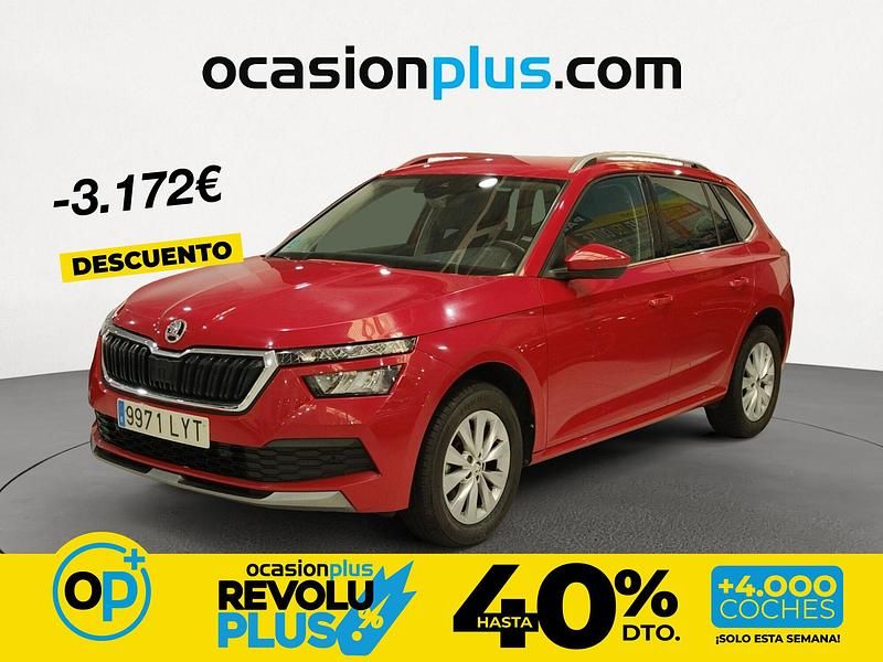 Usado Skoda Kamiq 110 CV (80 kW) 2022 Rojo SUV
