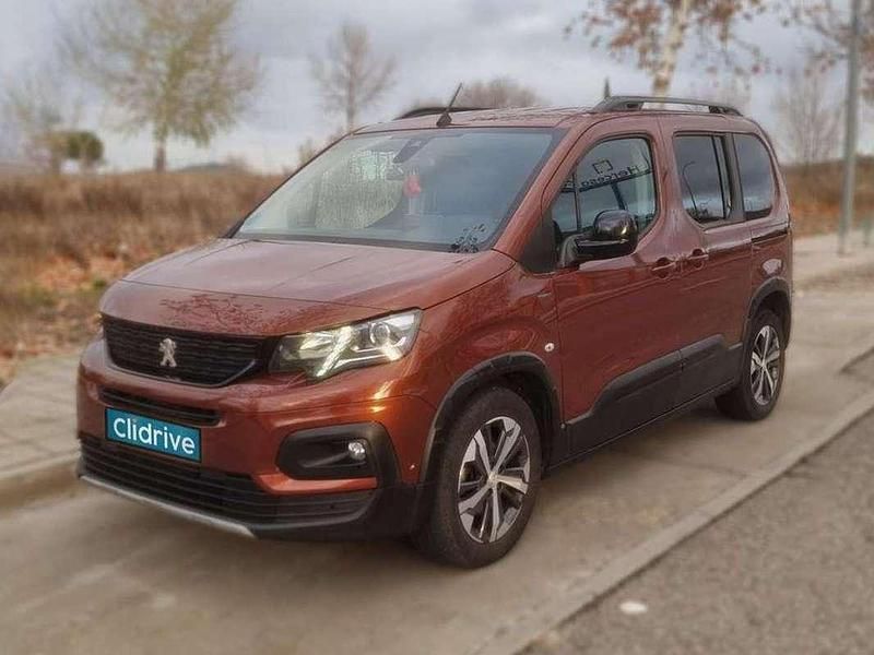 Usado Peugeot Rifter GT-line 131 CV (96 kW) 2019 Marrón Monovolumen