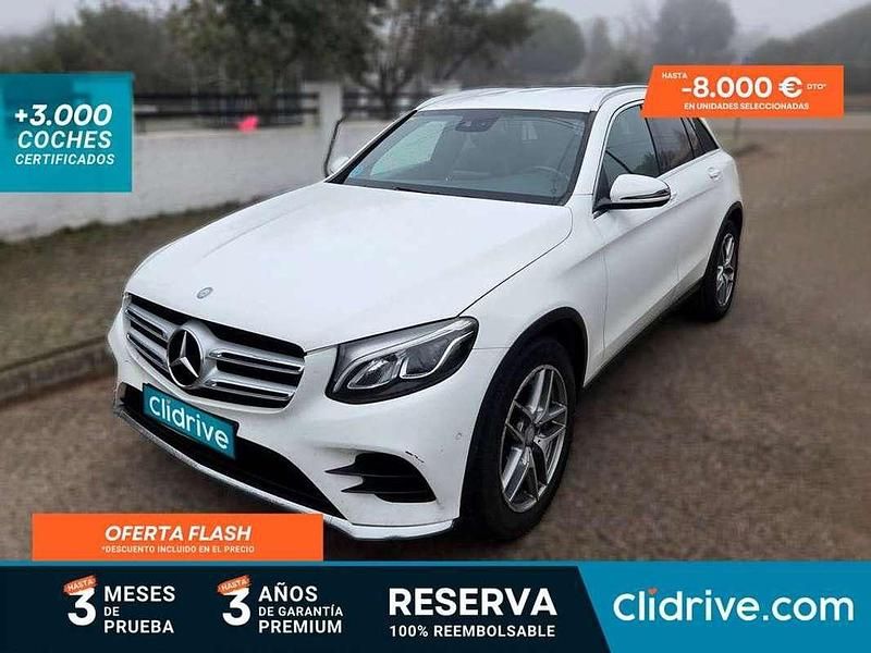 Usado Mercedes GLC250 204 CV (150 kW) 2016 Blanco SUV
