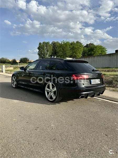 Usado Audi A6 S-Line 320 CV (235 kW) 2017 Negro Familiar