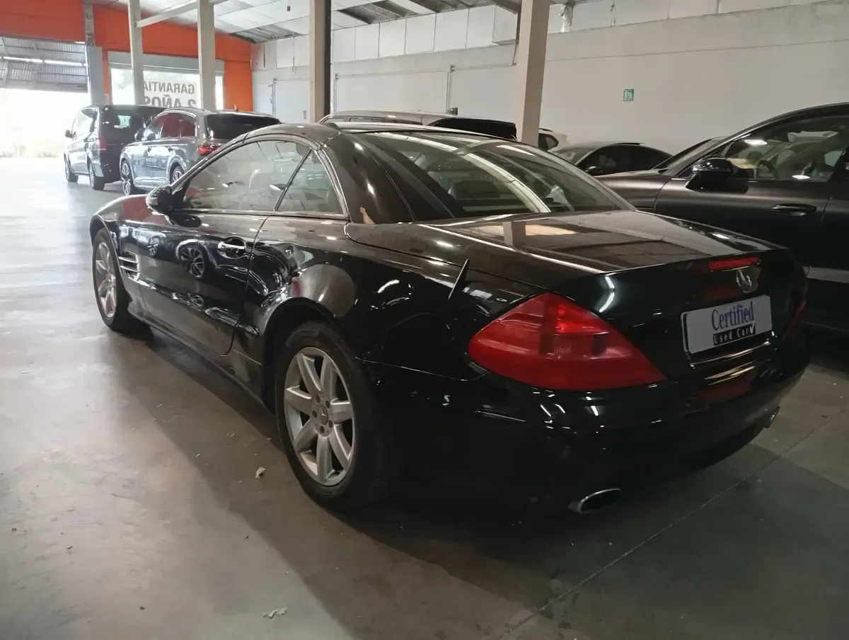Usado Mercedes SL350 245 CV (180 kW) 2003 Negro Descapotable