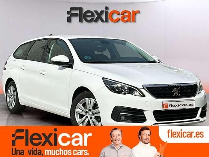 Blanco Usado 2021 Peugeot 308 Allure Familiar | 11.790 € (Buen precio) - Imagen 1/4