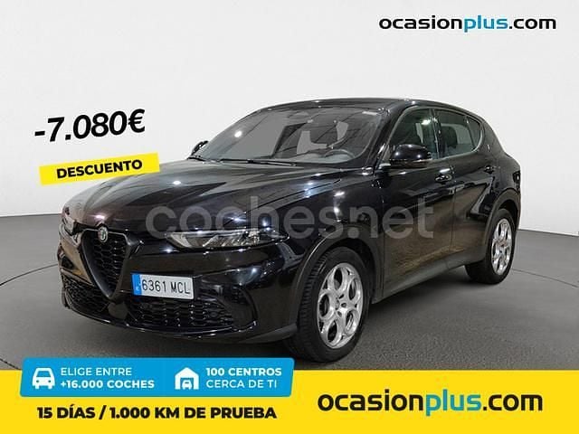 Negro Usado 2022 Alfa Romeo Tonale Sprint SUV | 22.890 € (Buen precio) - Imagen 1/4