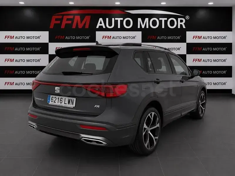 Usado Seat Tarraco FR 150 CV (110 kW) 2022 Gris / plata SUV