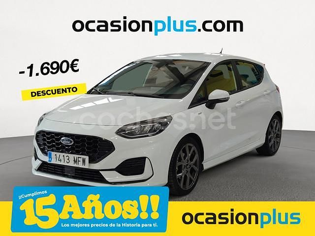Blanco Usado 2023 Ford Fiesta ST-Line Utilitario | 14.190 € (Precio justo) - Imagen 1/4