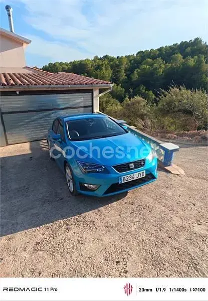 Usado Seat Leon XCELLENCE 150 CV (110 kW) 2017 Azul Berlina