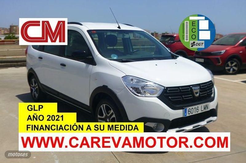 Blanco Usado 2021 Dacia Lodgy Monovolumen | 15.990 € (Precio justo) - Imagen 1/4