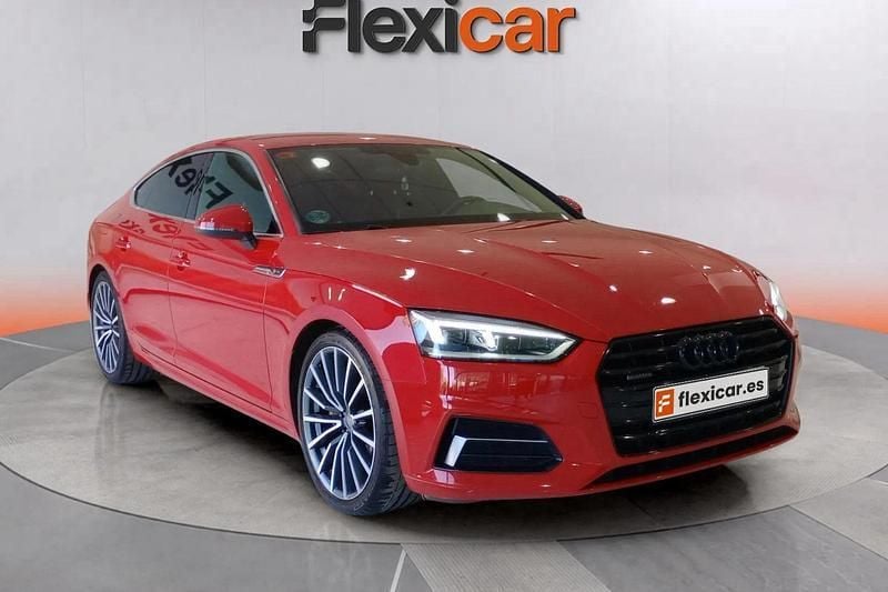 Rojo Usado 2019 Audi A5 Sportback Berlina | 25.490 € (Precio justo) - Imagen 1/4