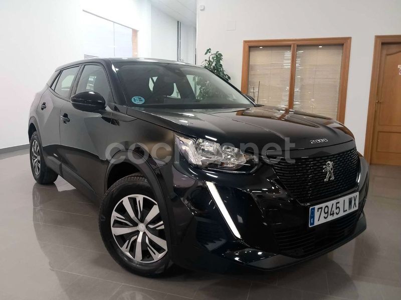Negro Usado 2022 Peugeot 2008 Active SUV | 17.500 € (Precio justo) - Imagen 1/4