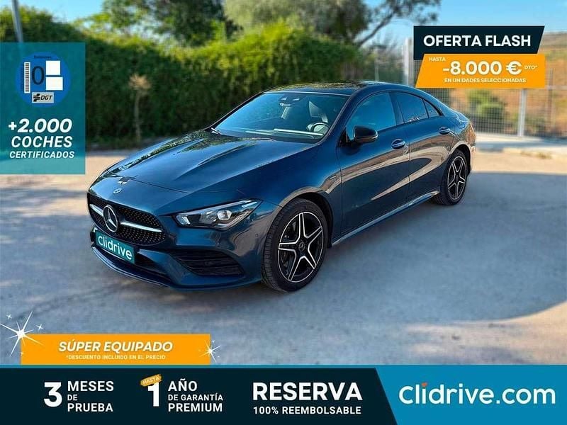 Negro Usado 2020 Mercedes CLA250e Berlina | 30.790 € (Precio justo) - Imagen 1/3