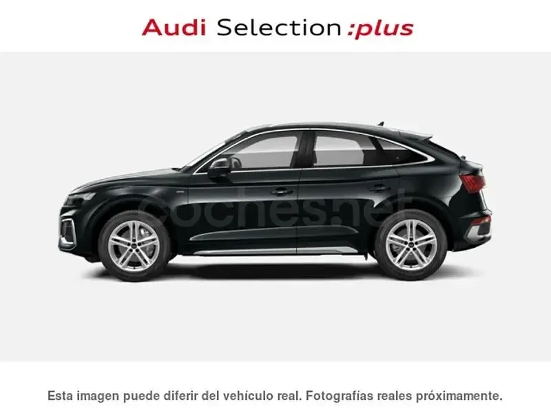 Usado Audi Q5 Sportback S-Line 163 CV (119 kW) 2022 Negro SUV