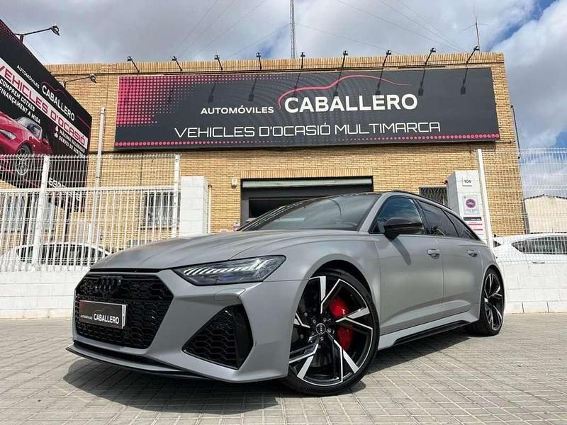 Gris / plata Usado 2020 Audi RS6 Exclusive Familiar | 102.000 € (Precio justo) - Imagen 1/4