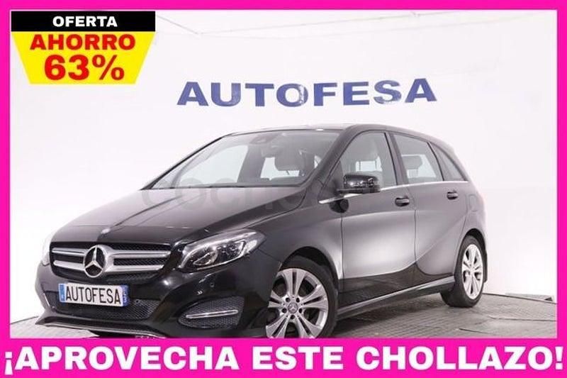 Usado Mercedes B180 109 CV (80 kW) 2016 Negro Monovolumen