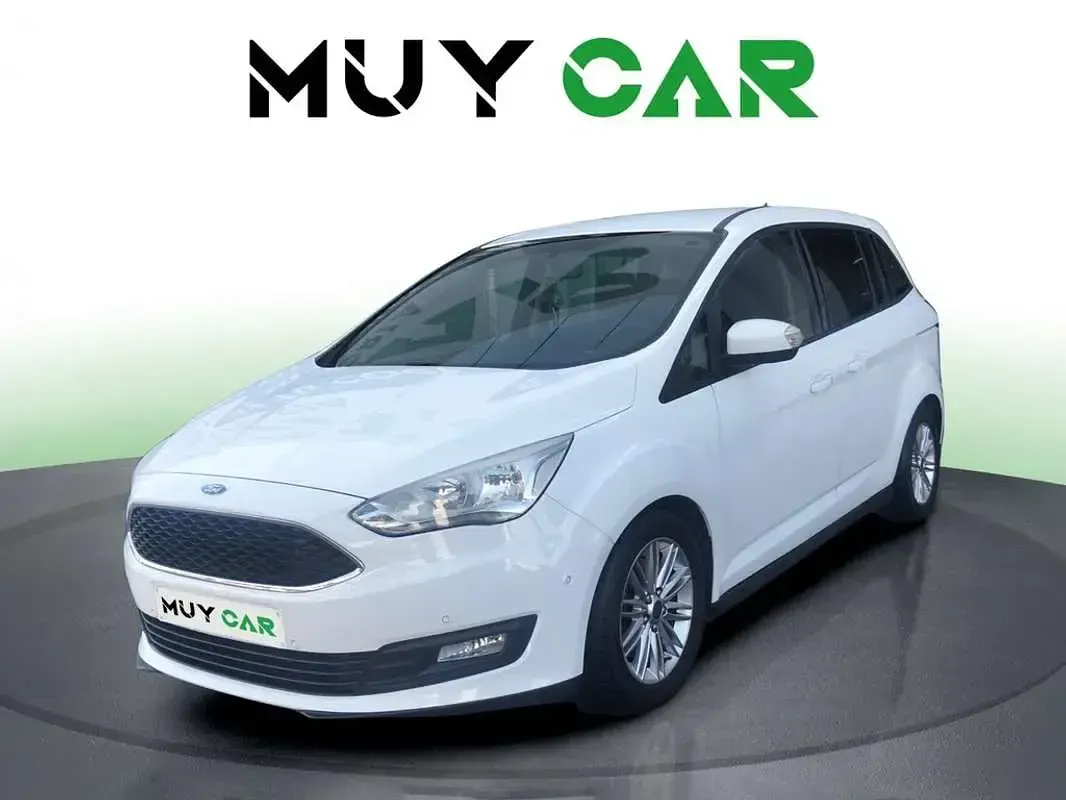 Usado Ford Grand C-Max Trend+ 125 CV (91 kW) 2017 Blanco Monovolumen