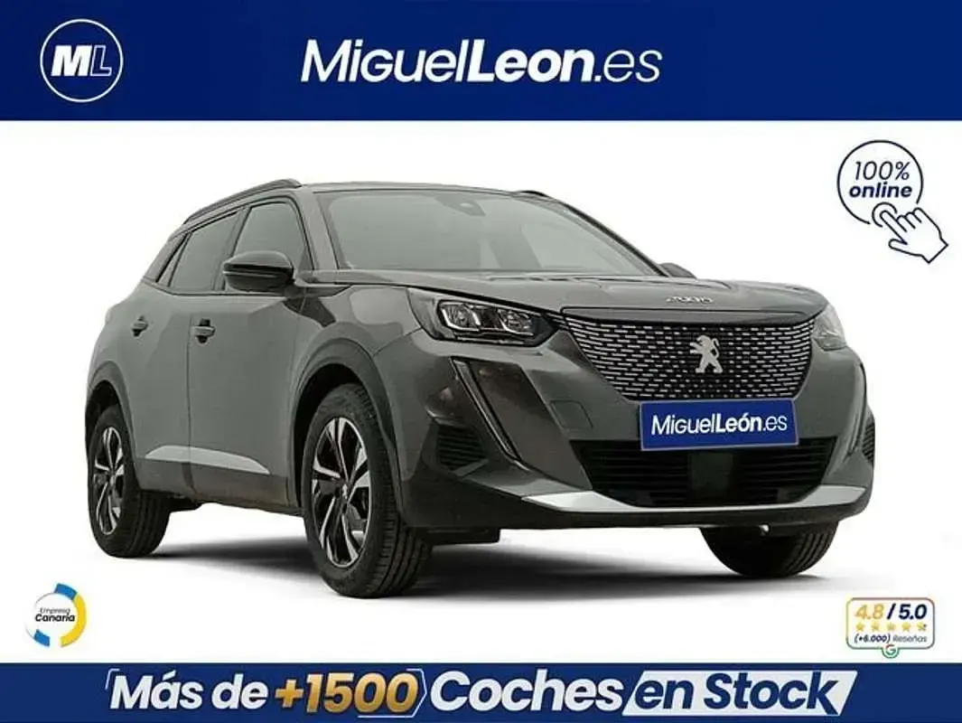 Usado Peugeot 2008 Allure 102 CV (75 kW) 2023 Gris SUV