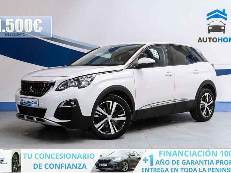 Usado Peugeot 3008 Allure 131 CV (96 kW) 2019 Blanco Monovolumen