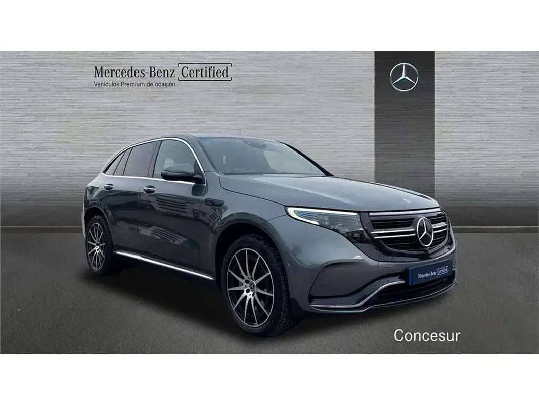 Usado Mercedes EQC400 300 kW (408 CV) 2022 Gris SUV
