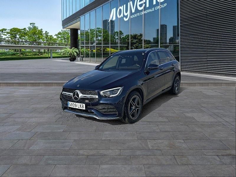 Azul Usado 2020 Mercedes GLC300 SUV | 42.900 € (Precio justo) - Imagen 1/4