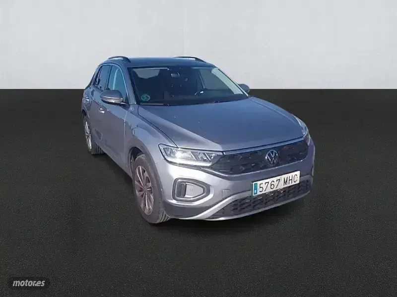 Usado VW T-Roc Life 115 CV (84 kW) 2023 Gris SUV