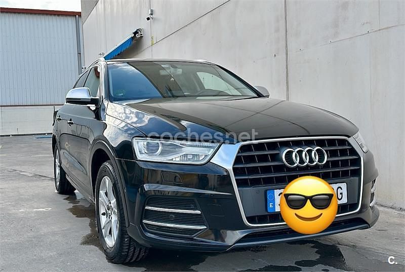 Usado Audi Q3 Ambiente 140 CV (102 kW) 2015 Negro SUV