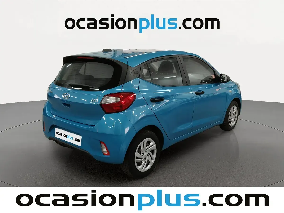 Usado Hyundai i10 67 CV (49 kW) 2022 Azul Utilitario