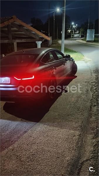 Usado Audi A5 Sportback S-Line 190 CV (139 kW) 2015 Gris / plata Utilitario