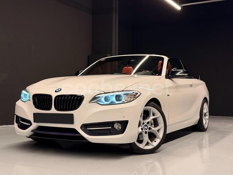 Blanco Usado 2016 BMW 220 Descapotable | 17.900 € (Precio justo) - Imagen 1/4