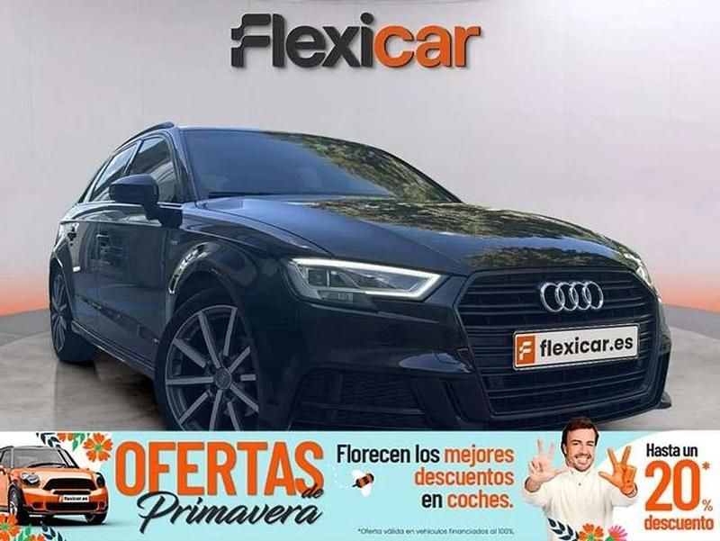 Usado Audi A3 Sportback 150 CV (110 kW) 2019 Negro Utilitario