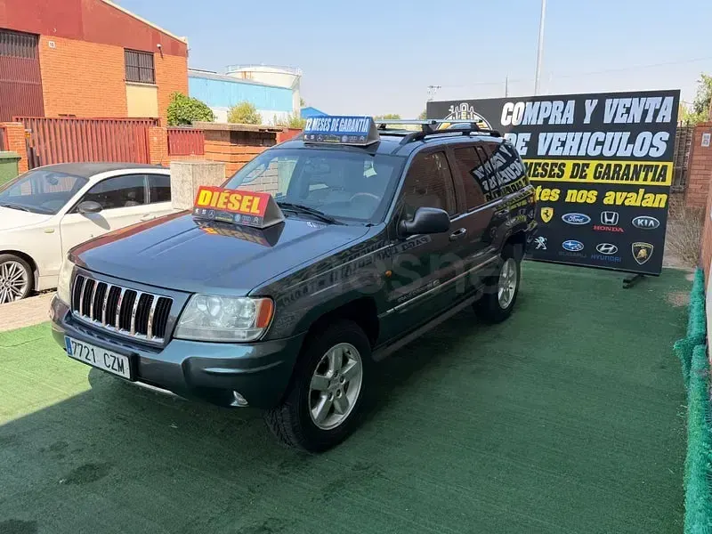 Usado Jeep Grand Cherokee 163 CV (119 kW) 2004 Verde SUV