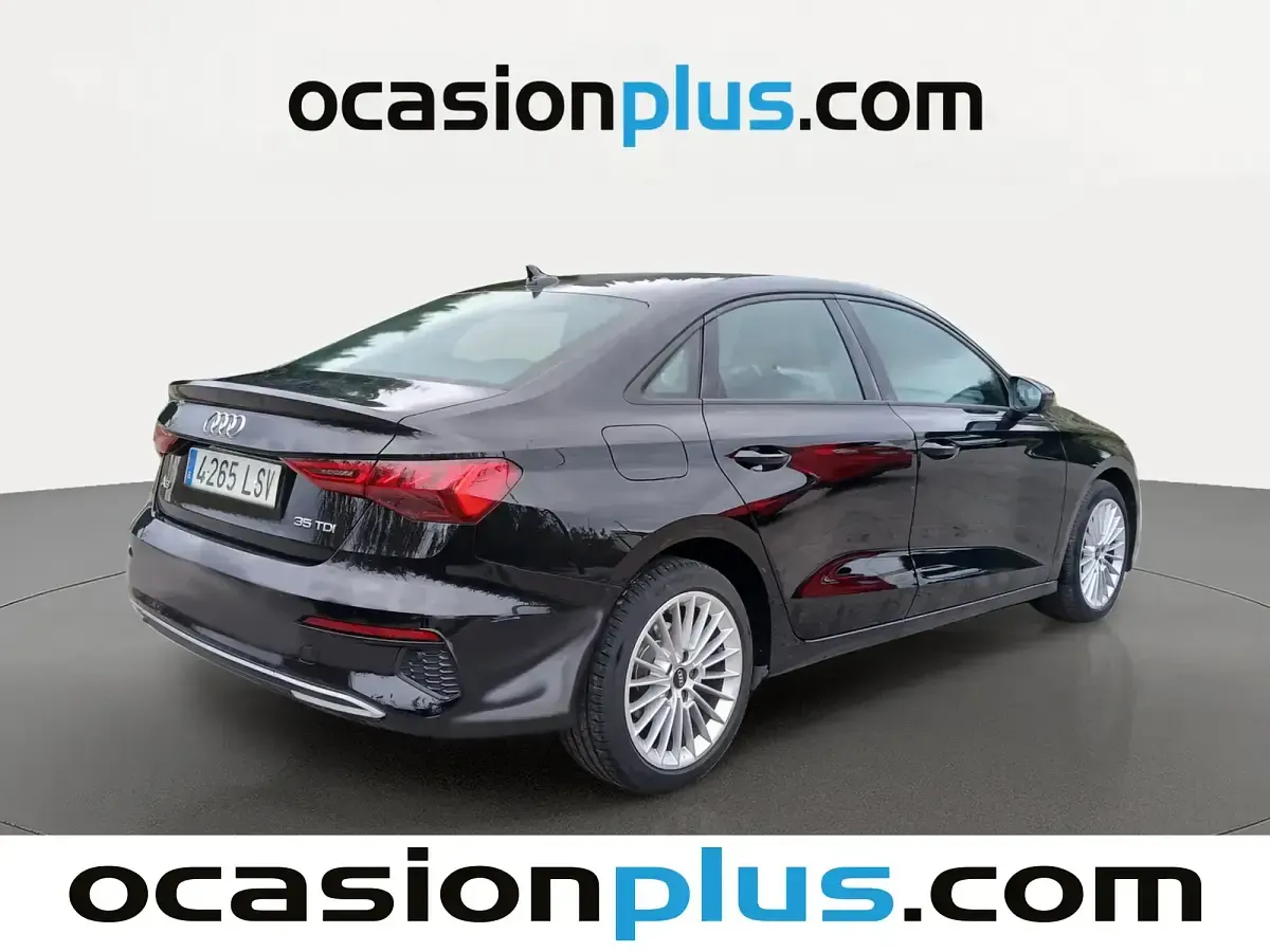 Usado Audi A3 Advanced Plus 150 CV (110 kW) 2021 Negro Berlina
